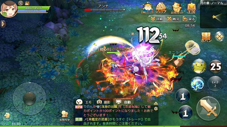 アッシュテイルのバトル画像