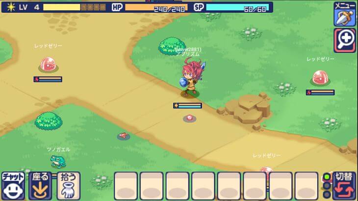 チョコットランドSPのバトル