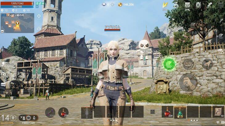 リネージュ2Mのオープンワールド