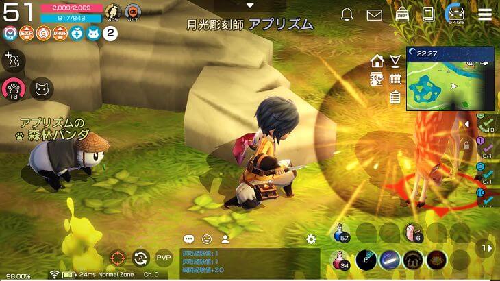 月光彫刻師　バトル