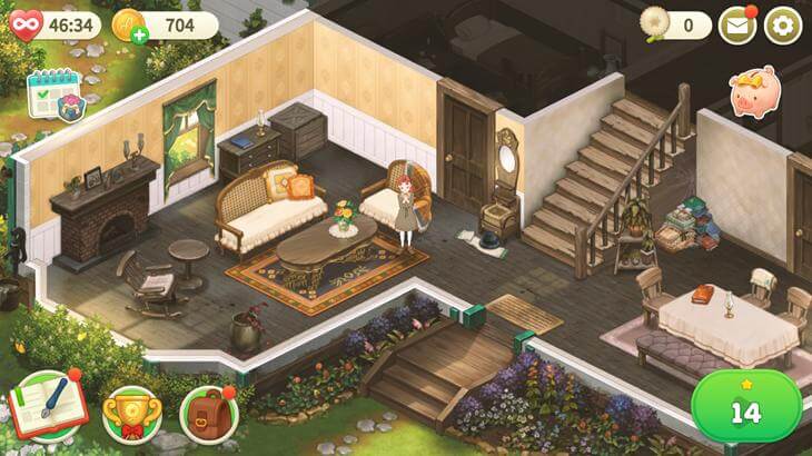 オーマイアン：デザイン&パズルのホーム画面