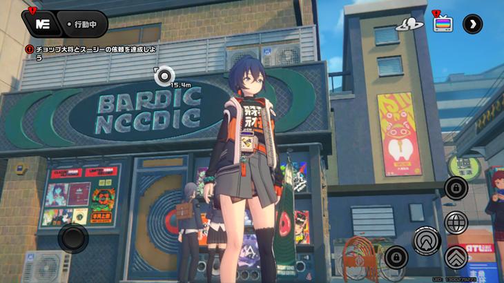 ゼンレスゾーンゼロの街中の画像