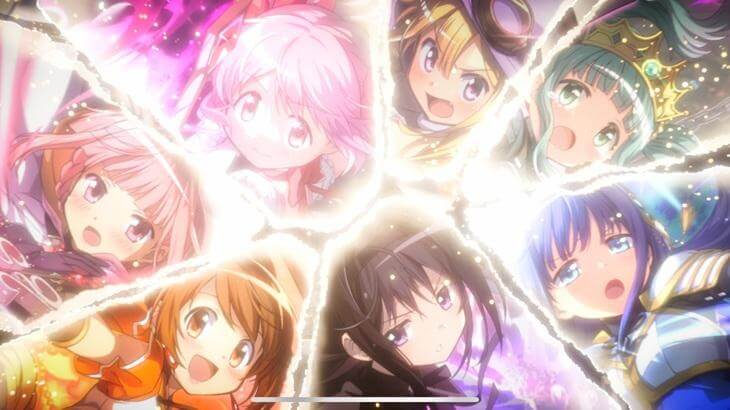 魔法少女まどかマギカ Magia Exedraのキャラクターイラスト