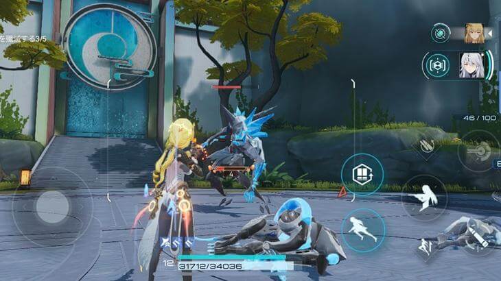 スノウブレイク：禁域降臨のバトル画像