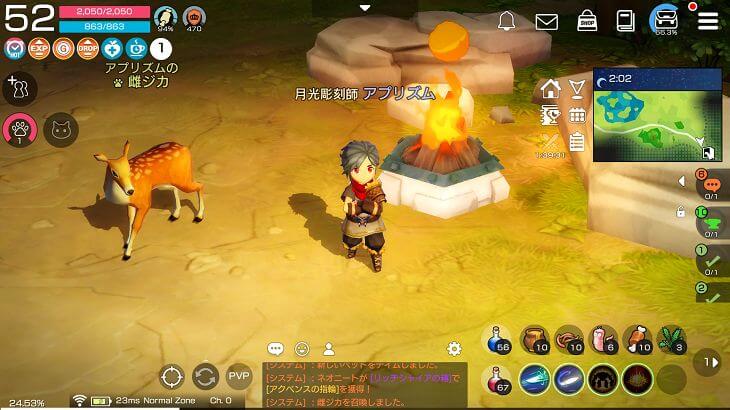 【月光彫刻師】評価＆レビュー｜巨匠が手掛けた自由気ままな冒険MMORPG