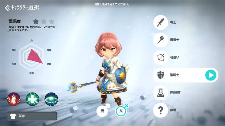 月光彫刻師　聖騎士