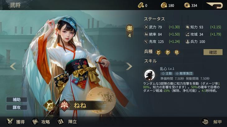 戦国ブシドーの武将キャラ画像