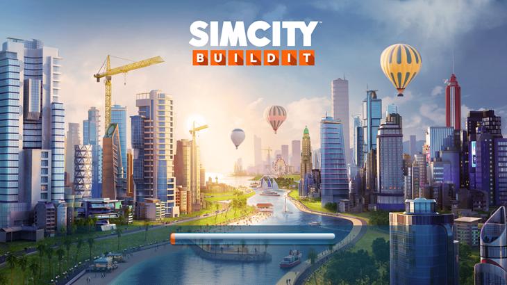 SimCityBuildItのタイトル画面