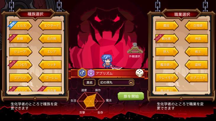 Elona Mobileのキャラクター画像